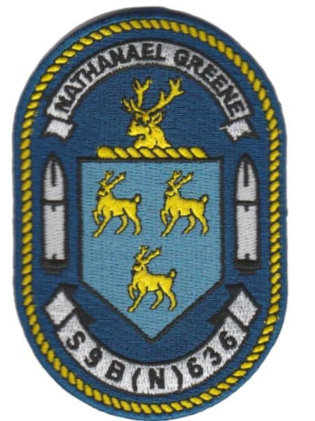 USS Nathanael Greene SSBN-636 – Plastic Backing