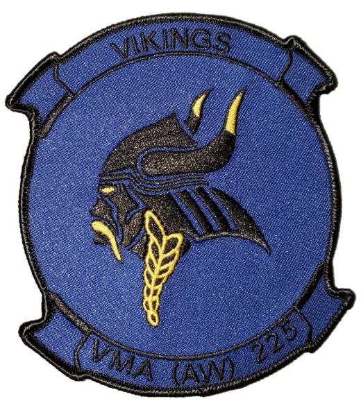 VMA (AW)-225 Vikings Squadron Patch