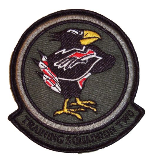 VT-2 Doerbirds (Green) Squadron Patch– Plastic Backing