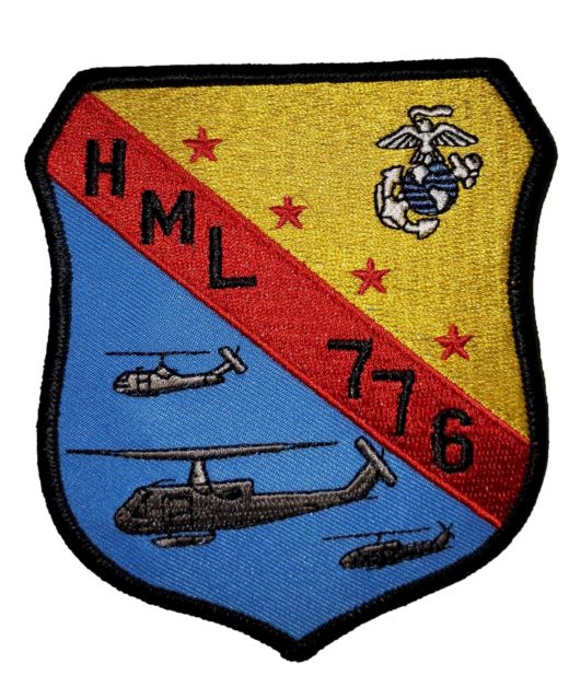 HML-776 Squadron Patch –Sew On