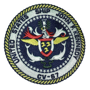 USS John F. Kennedy CV-67 Patch – Sew On