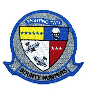 VF-2 / VFA-2 Bounty Hunters Squadron Patch – Hook and Loop, 4"