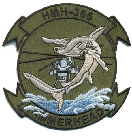 HMH-366 Hammerheads OD Patch – Sew On
