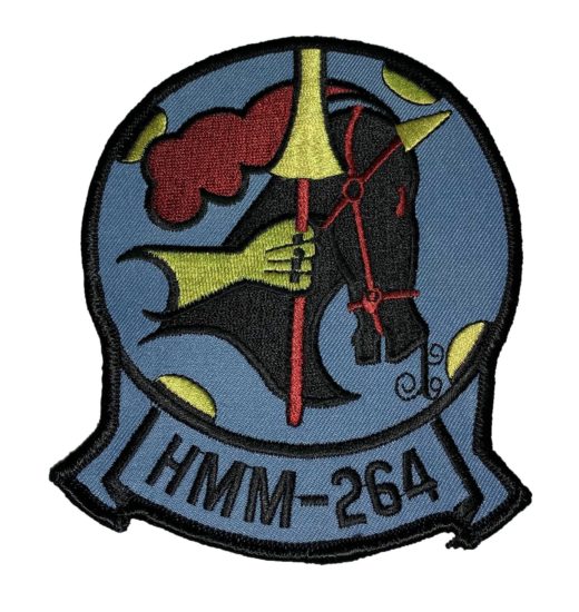HMM-264 Black Knights Squadron Patch – Sew On