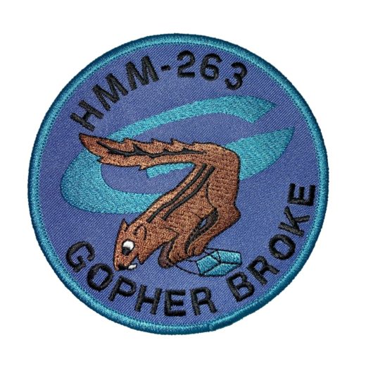 HMM-263 Gopher Broke Squadron Patch – Sew On