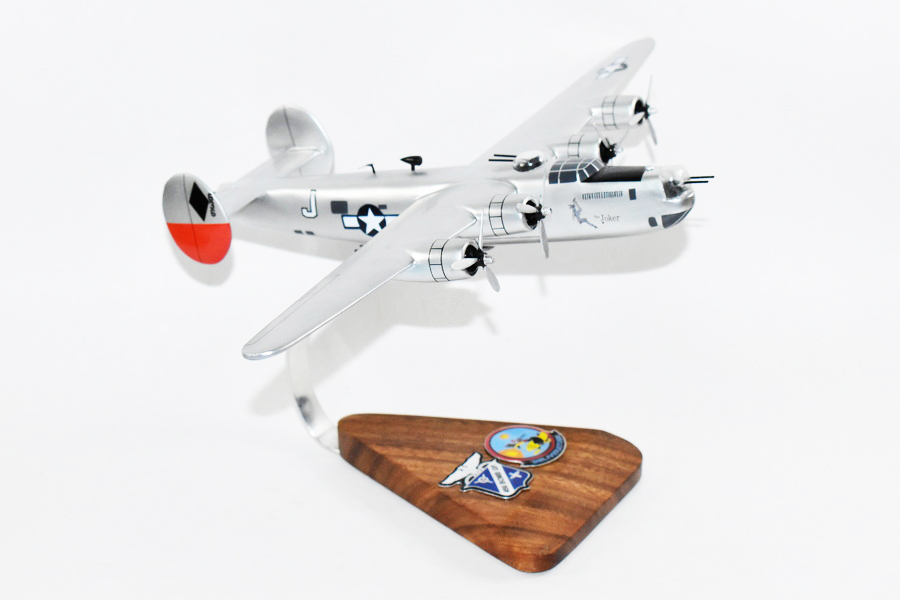 Lockheed Martin® B-24J Liberator 744th Bomb Squadron, 456th Bomb Group ,18″, Mahogany, WWII
