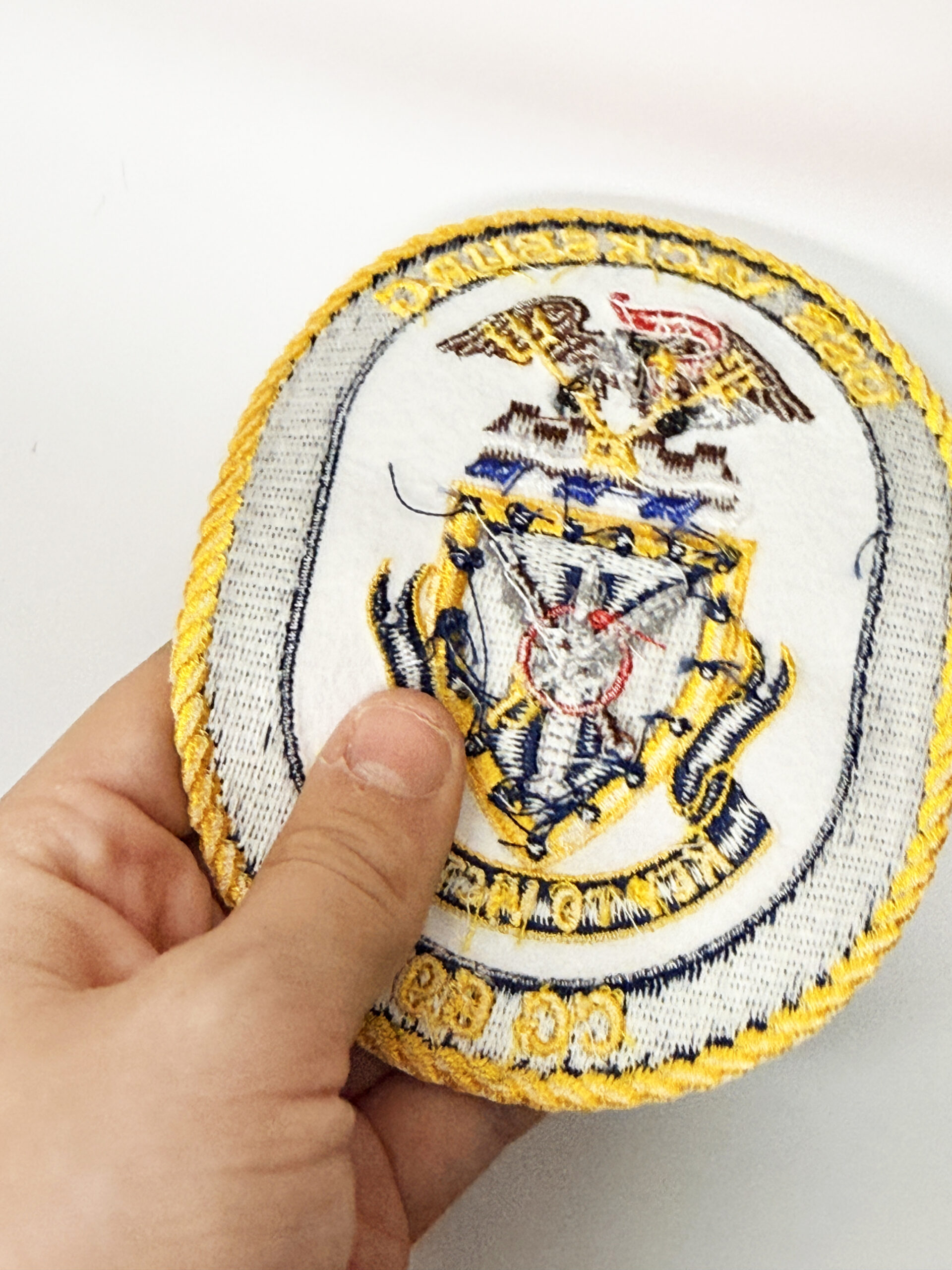 USS Antietam CG-54 Patch – Sew On, 4.5in - Squadron Nostalgia