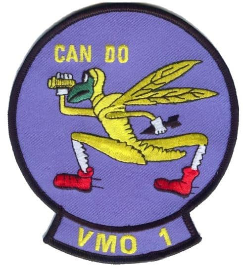 VMO-1 1943 Squadron Patch –Sew On