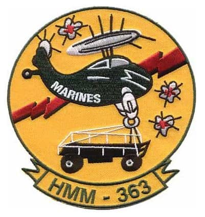 HMM-363 Squadron Patch –Sew On