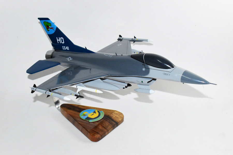 Lockheed Martin® F-16 Fighting Falcon®, 311th Fighter Squadron (Flagship), 18″ Mahogany Scale Model