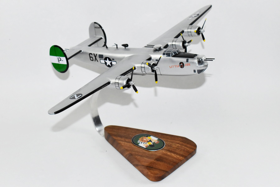 Lockheed Martin® (Consolidated) B-24J® Liberator®, 854th Bomb Squadron, 18″ Mahogany Model