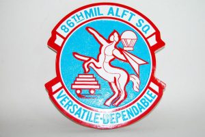 86th MAS Military Airlift Squadron Plaque