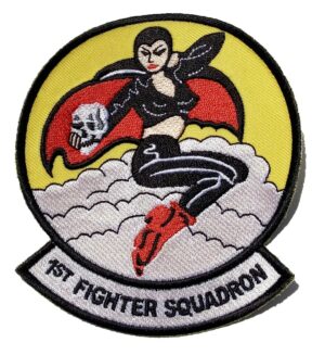 1st Fighter Squadron Patch – Iron On / Sew On