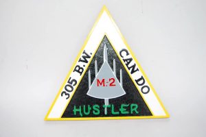 305th B.W. CAN DO M-2 HUSTLER Plaque