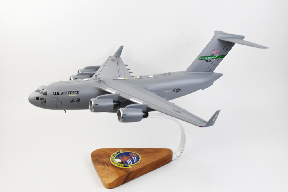 97th Airlift Squadron Fightin’ Roos (McChord AFB) C-17 Model