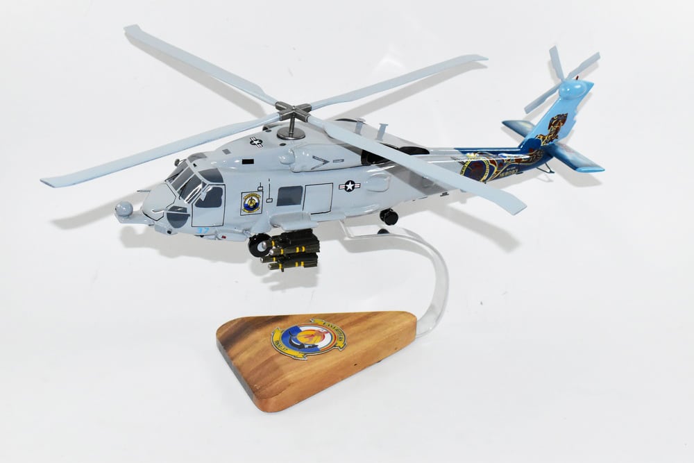Sikorsky® MH-60R, HSM-37 Easyriders (2018) Model, 16″ Mahogany Scale Model