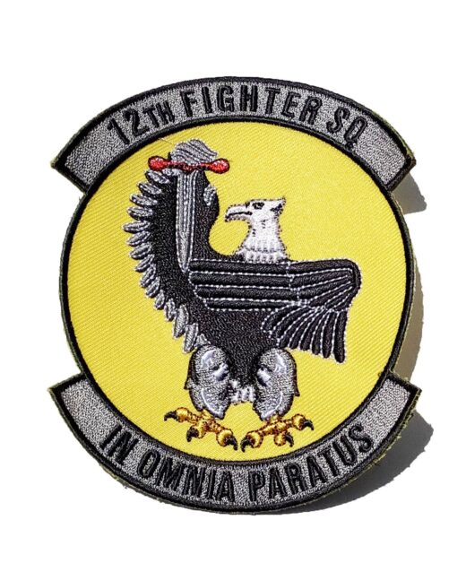 12th Fighter Squadron In Omnia Paratus Patch – Sew On