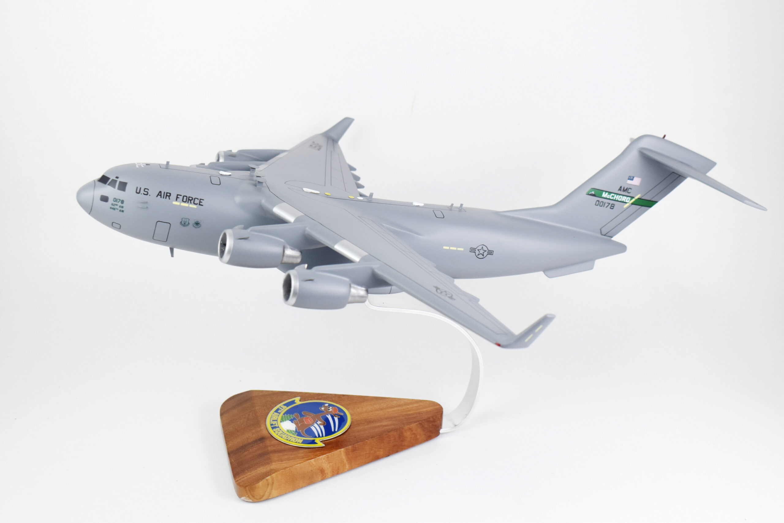 97th Airlift Squadron Fightin’ Roos (McChord AFB) C-17 Model