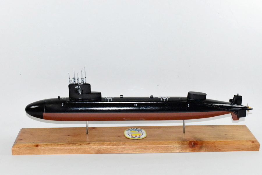 USS Flying Fish SSN-673 Submarine Model - Squadron Nostalgia