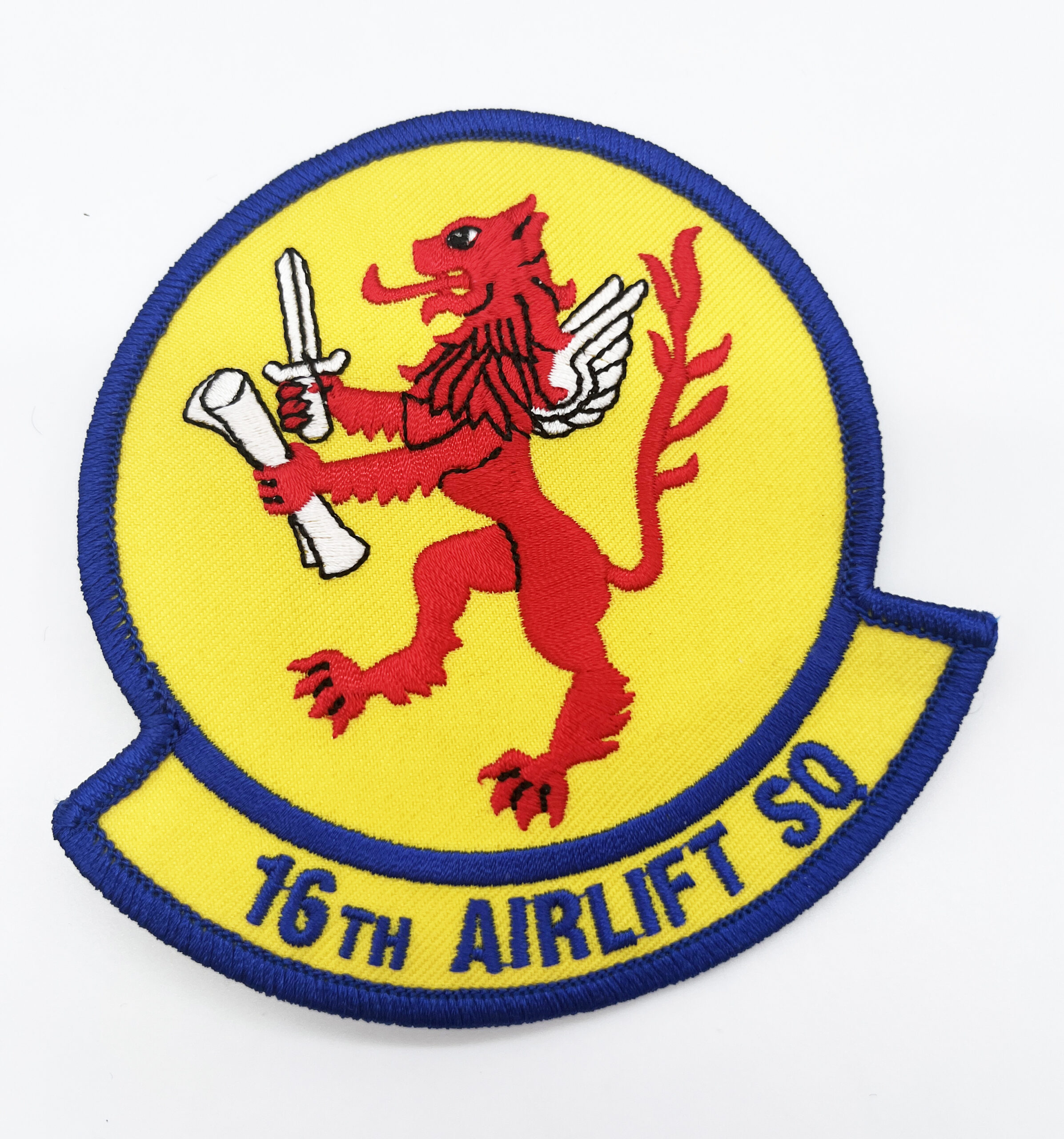 16th Airlift Squadron Patch – Sew On, 4 in