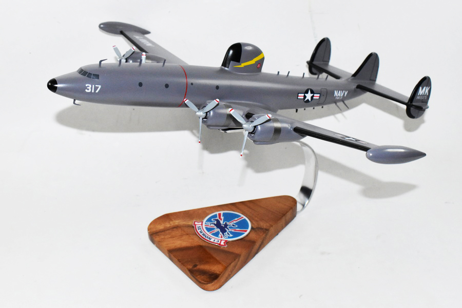 Lockheed Martin® EC-121 Constellation® (WV-2 Warning Star) VW-13, 18″ Mahogany Model