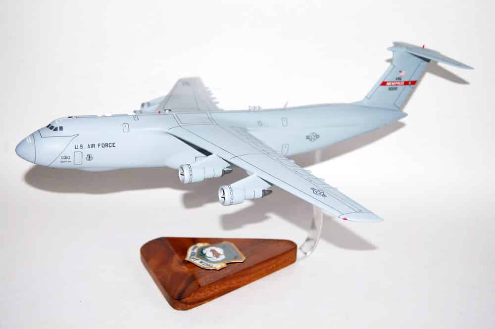 Lockheed Martin® C-5A Galaxy®, 164th Airlift Wing, 18″ Mahogany Scale Model