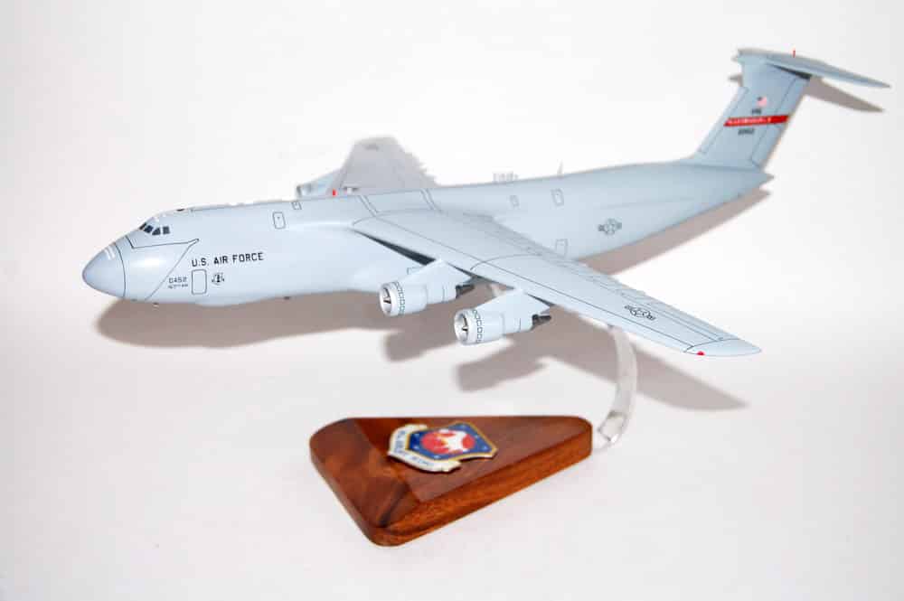 Lockheed Martin® C-5A Galaxy®, 167th Airlift Wing, 18″ Mahogany Scale Model