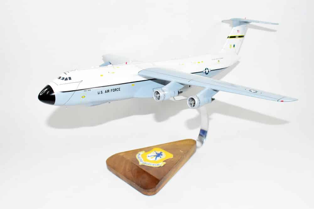 Lockheed Martin® C-5A Galaxy®, 437th Airlift Wing, 18″ Mahogany Model