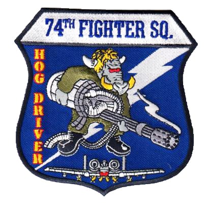 74th Fighter Squadron Patch – Sew On