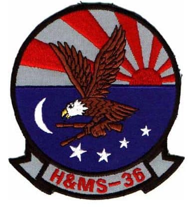 H&MS 36 Patch –Sew On