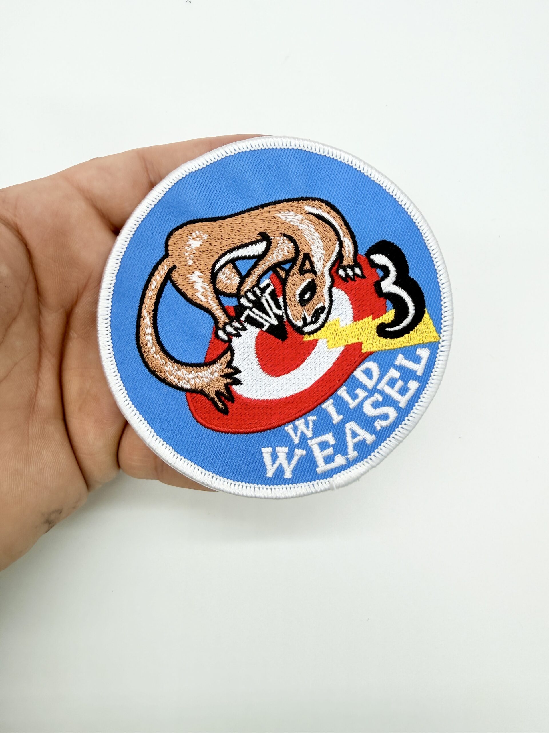 Wild Weasels YGBSM Patch– With Hook and Loop, 4.5