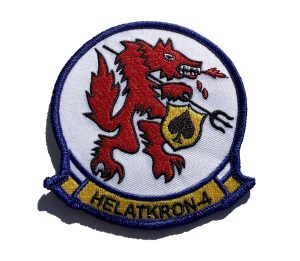 HAL-4 Red Wolves Squadron Patch – Sew On