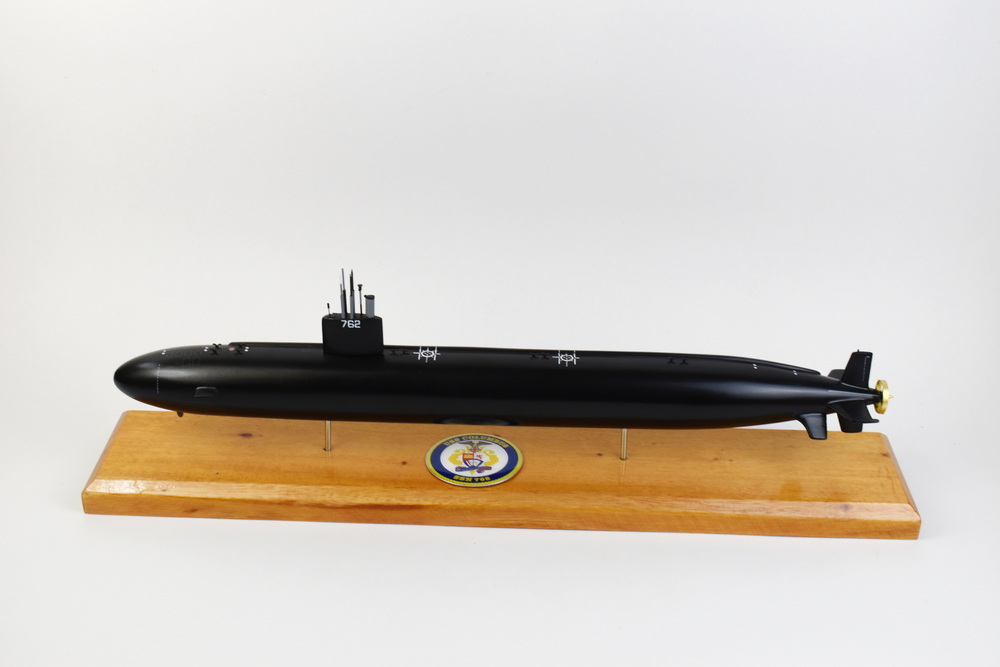 USS Columbus SSN-762 (Black Hull) Submarine Model,Navy,20 inch,LA Class