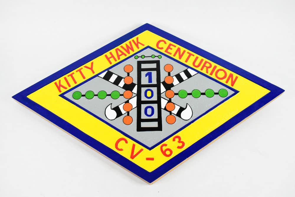 USS Kitty Hawk CV-63 Centurion Plaque