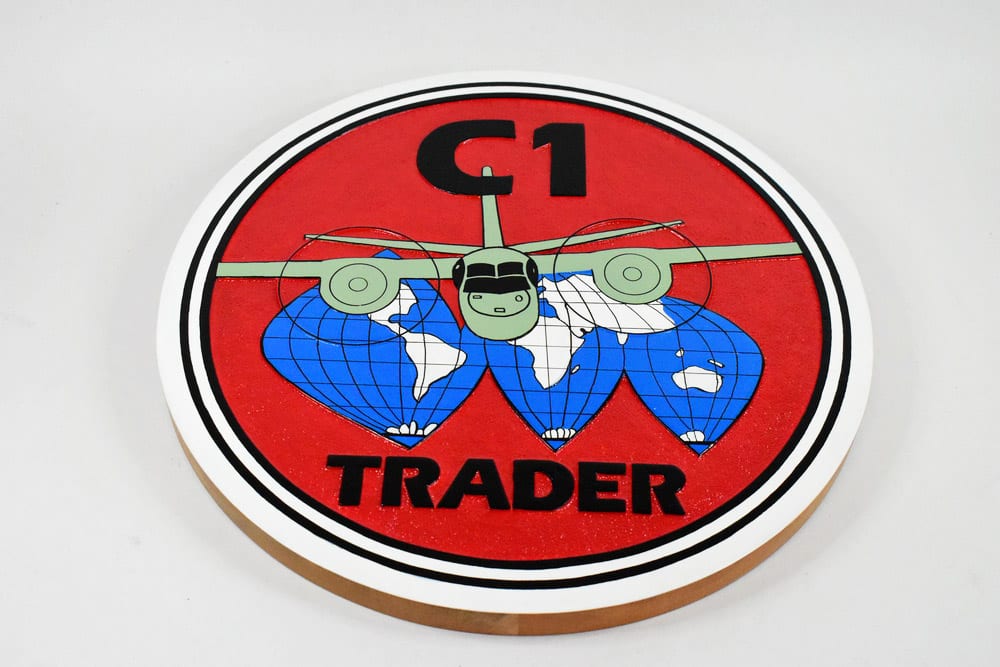 C-1a Crew Patch Plaque