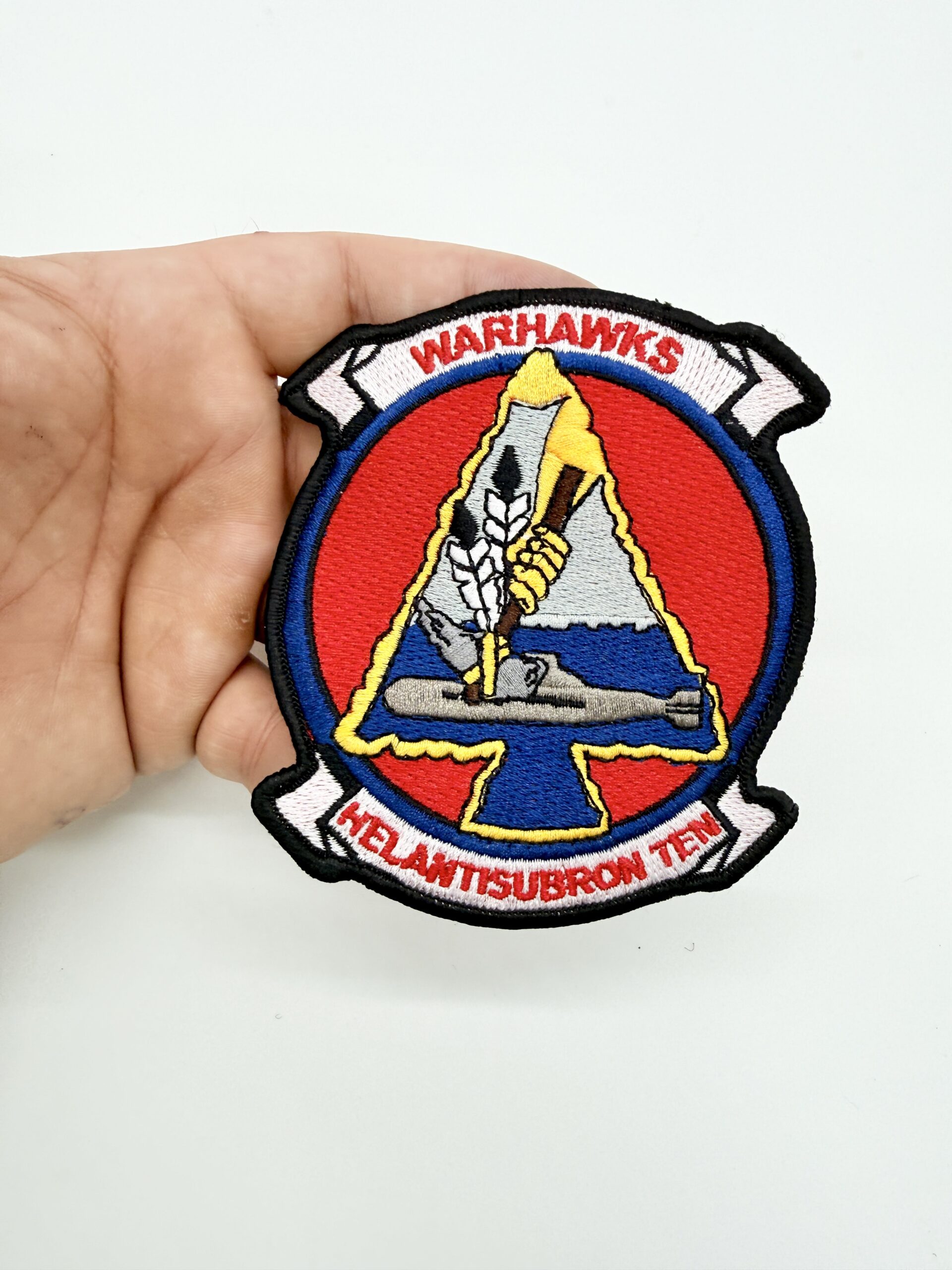 HC-8 Dragon Whales Patch - Sew on - Squadron Nostalgia