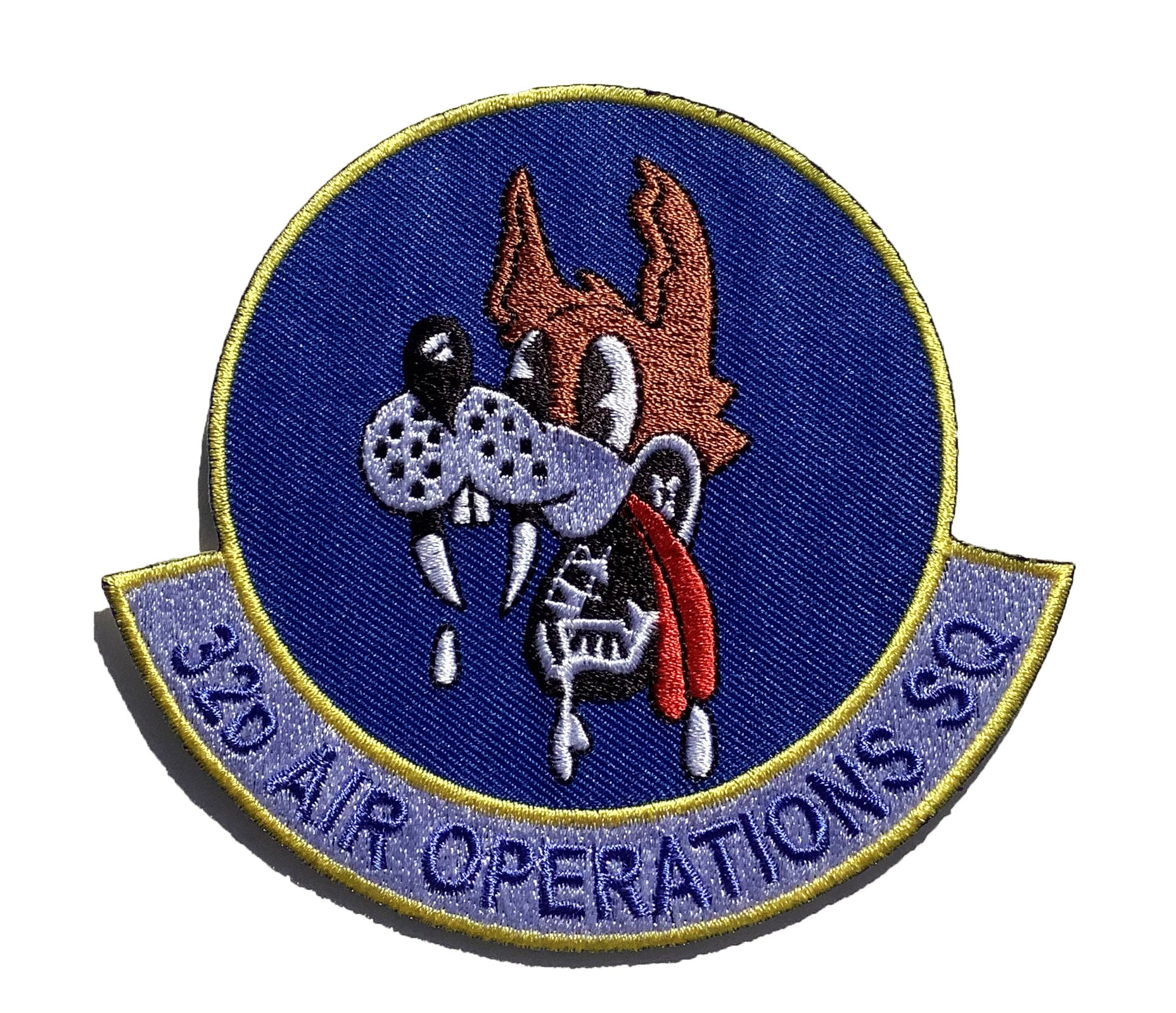 32d Air Operations Squadron Patch – Hook and Loop
