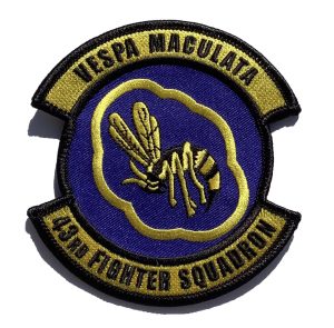 43rd Fighter Squadron Vespa Maculata Patch – Sew On