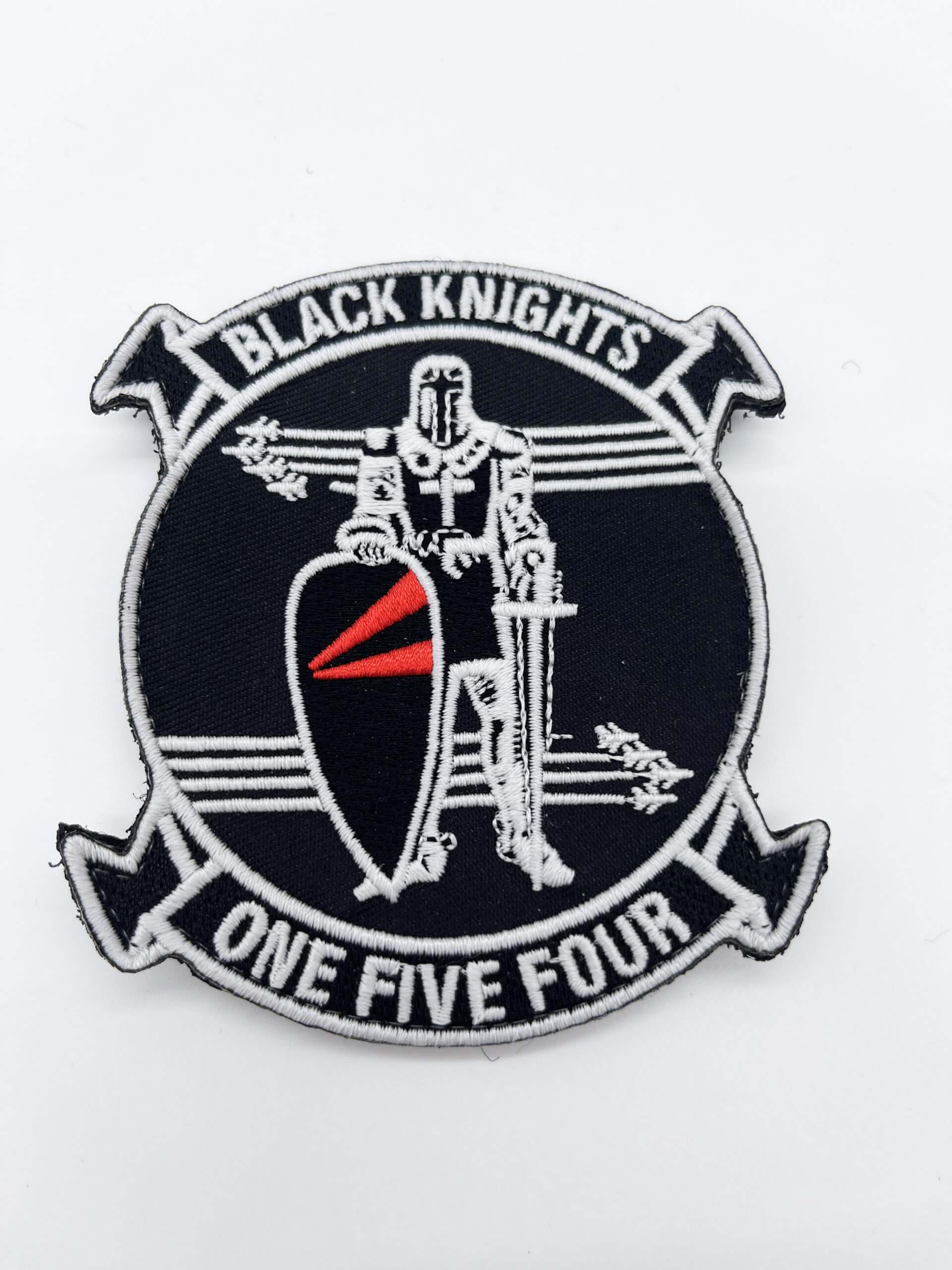 VFA-154 Black Knights Squadron Patch – Sew On - Squadron Nostalgia