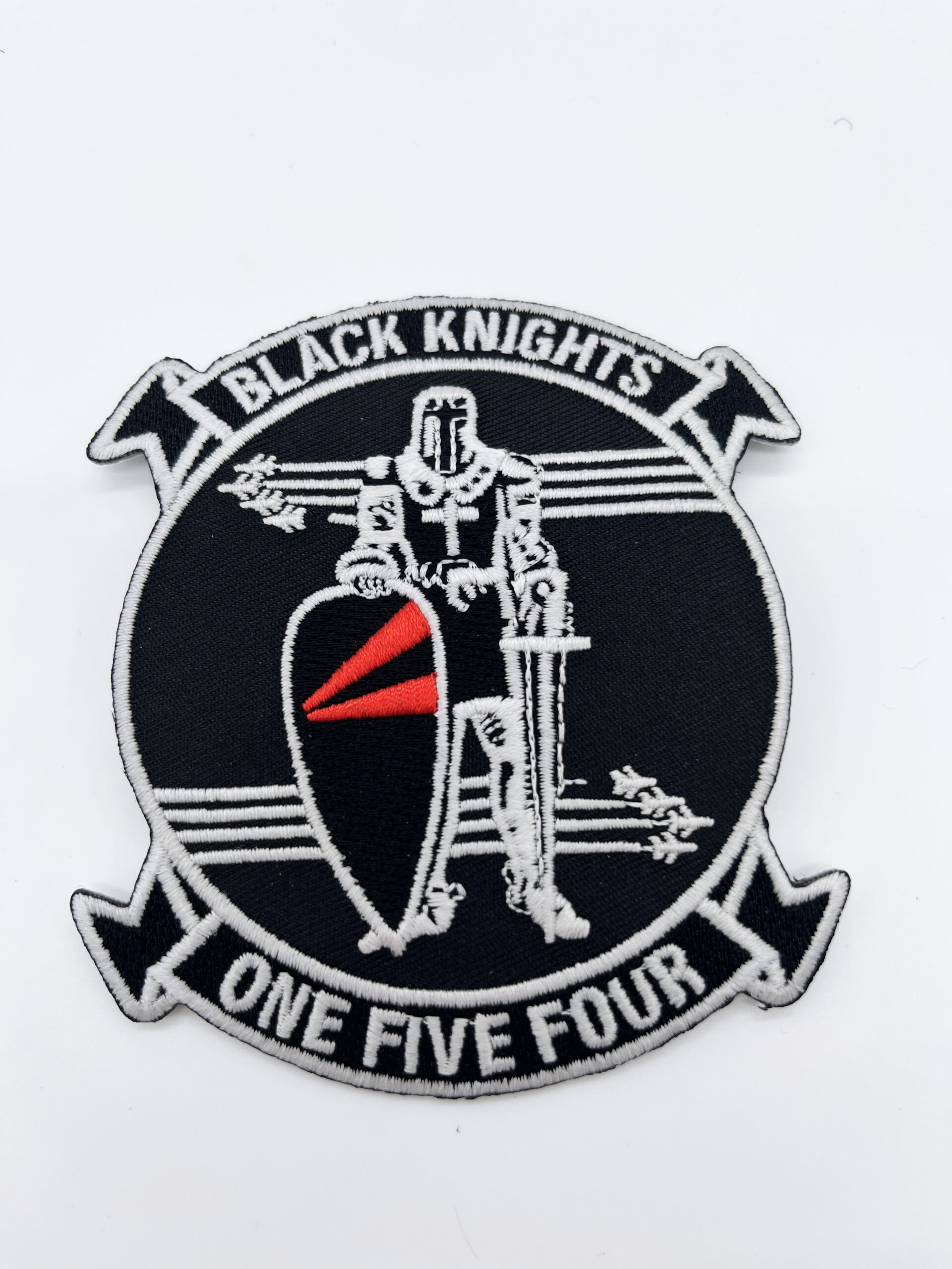 VF-154 Black Knights Squadron Patch – Sew On, 4