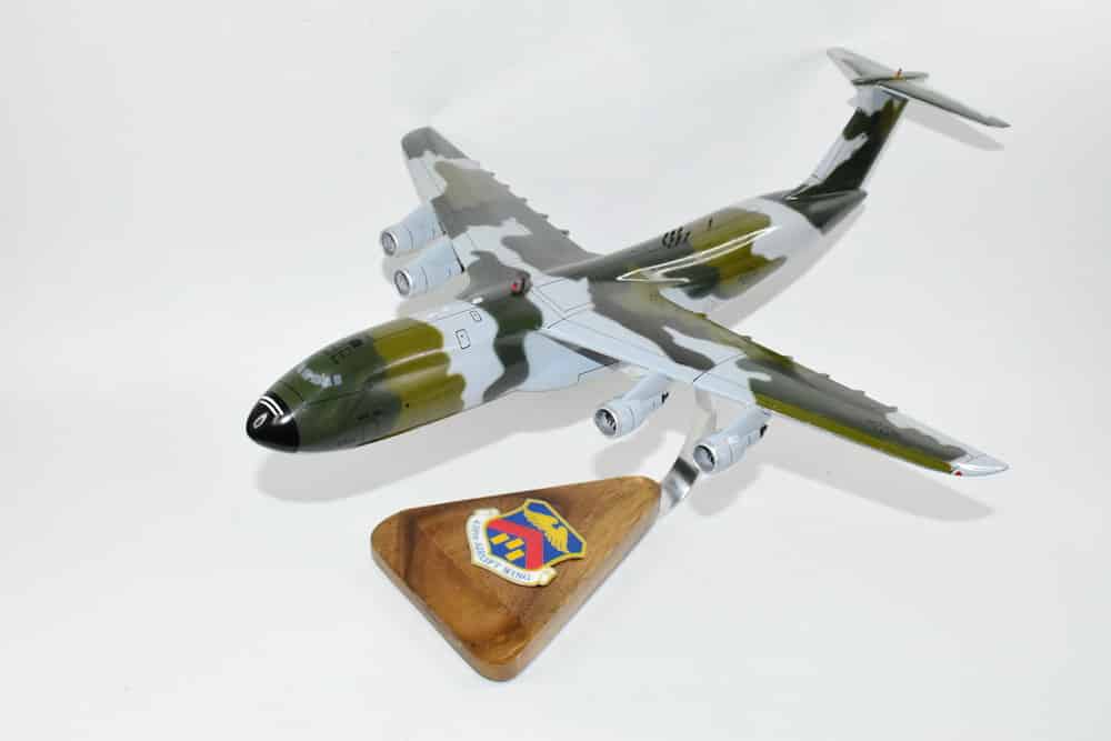 Lockheed Martin® C-5A Galaxy®, 439th Airlift Wing (Camo), 18″ Mahogany Model