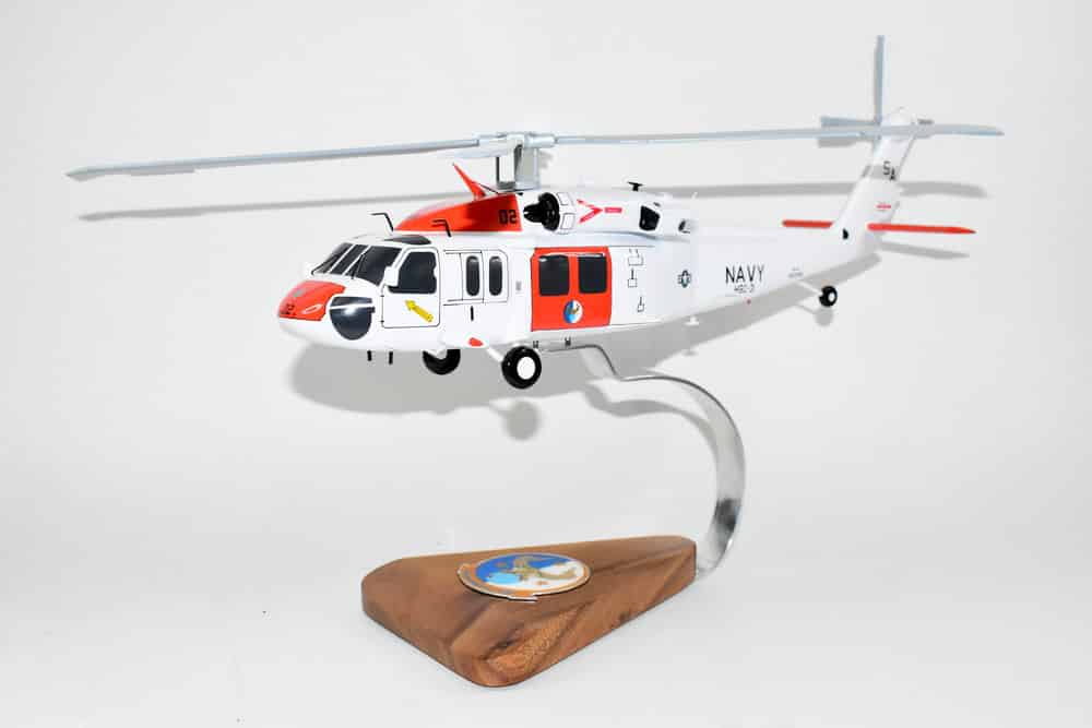 MH-60S (Knighthawk), HSC-3 Merlins 166296, 16″ Mahogany Scale Model