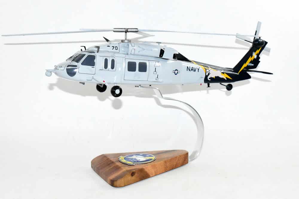 MH-60S (Knighthawk), HSC-26 Chargers 2017, 16″ Mahogany Scale Model