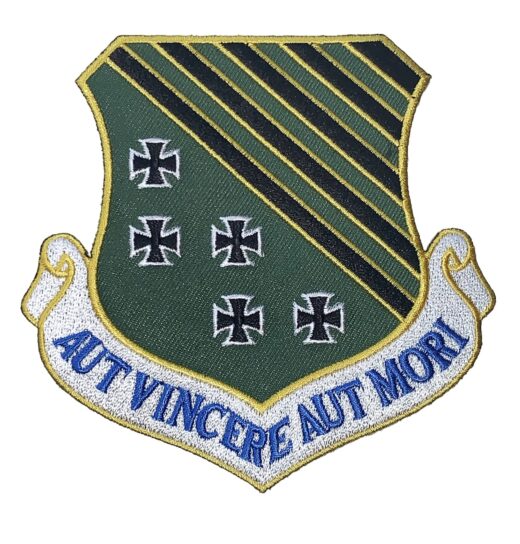 1st Fighter Wing AUT VINCERE AUT MORI Patch – Plastic Backing Patches