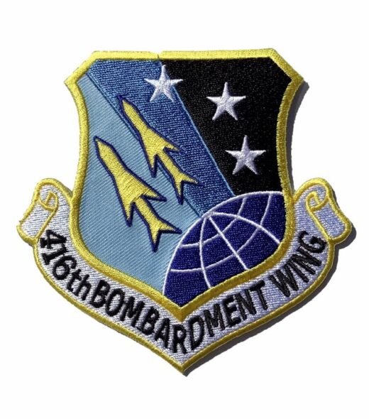 416th BOMBARDMENT WING Patch – Plastic Backing