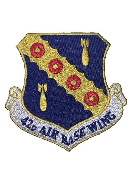42nd Air Base Wing Patch – Plastic Backing
