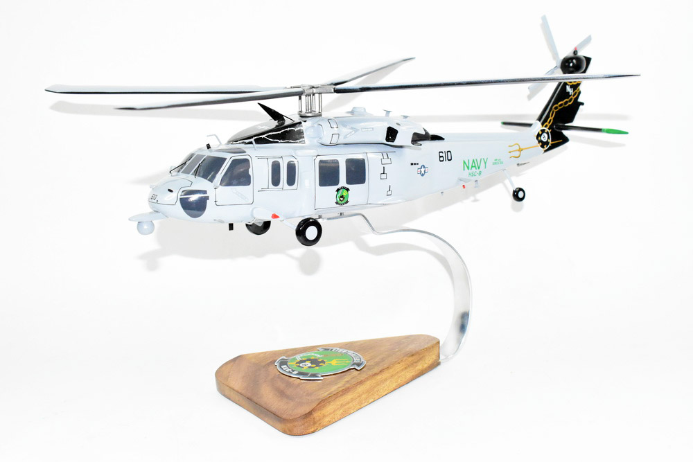 Sikorsky® MH-60S Knighthawk, HSC-8 Eightballers (610), 16′ Mahogany Scale Model