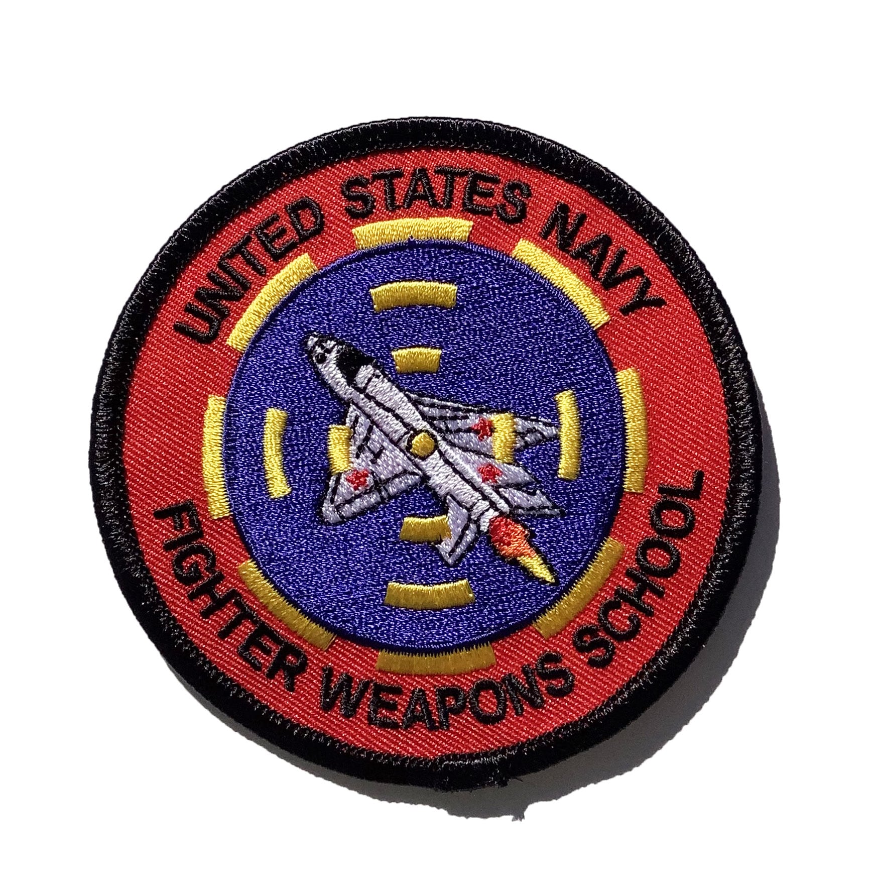 Navy Fighter Weapons School ‘TopGun’ Patch – Hook and Loop, Shoulder Patch