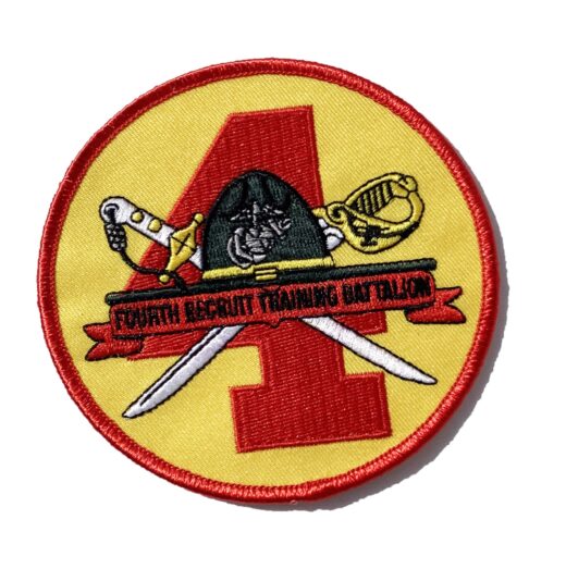 4th Recruit Training Bn Patch – No Hook & Loop