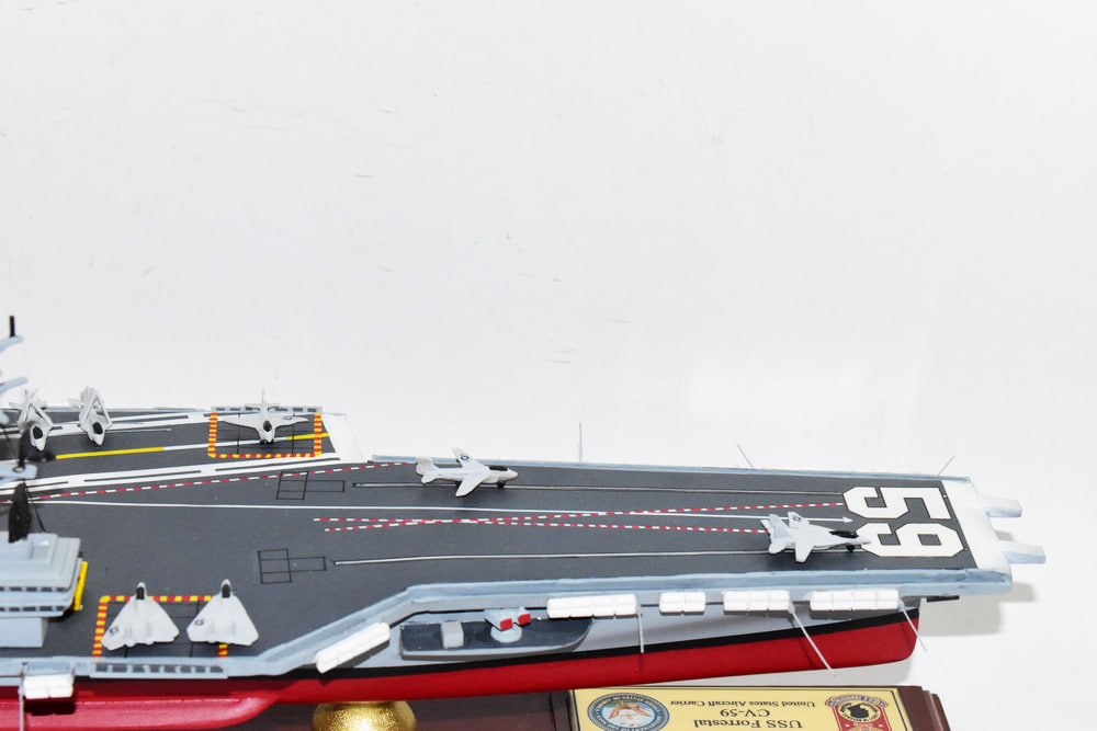 USS Forrestal CV-59 Aircraft Carrier Model,Navy,Scale Model